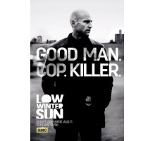 Низкое зимнее солнце